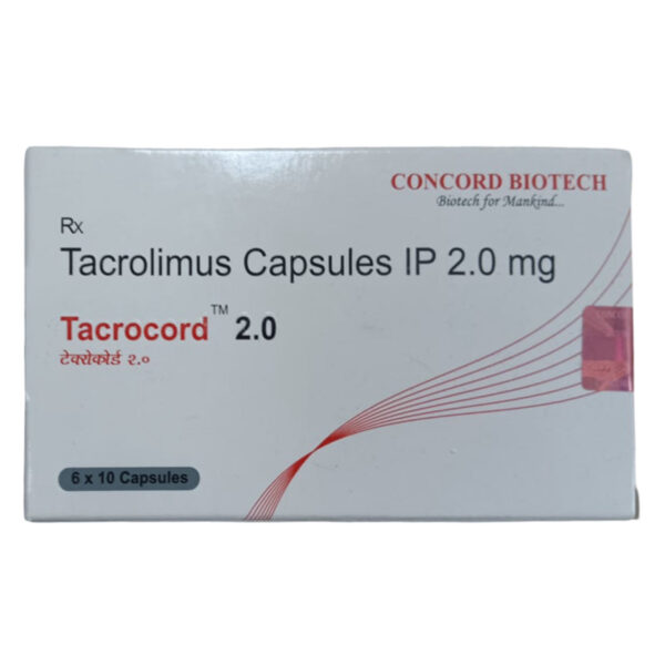 2.0 mg Tacrolimus Capsules IP