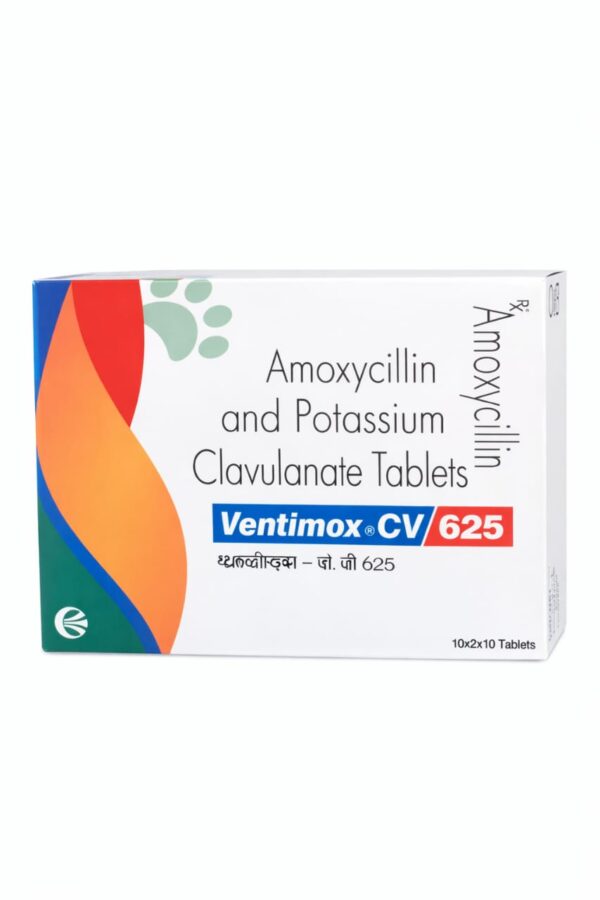 Ventimox-CV 625 Tablets- Per Strip